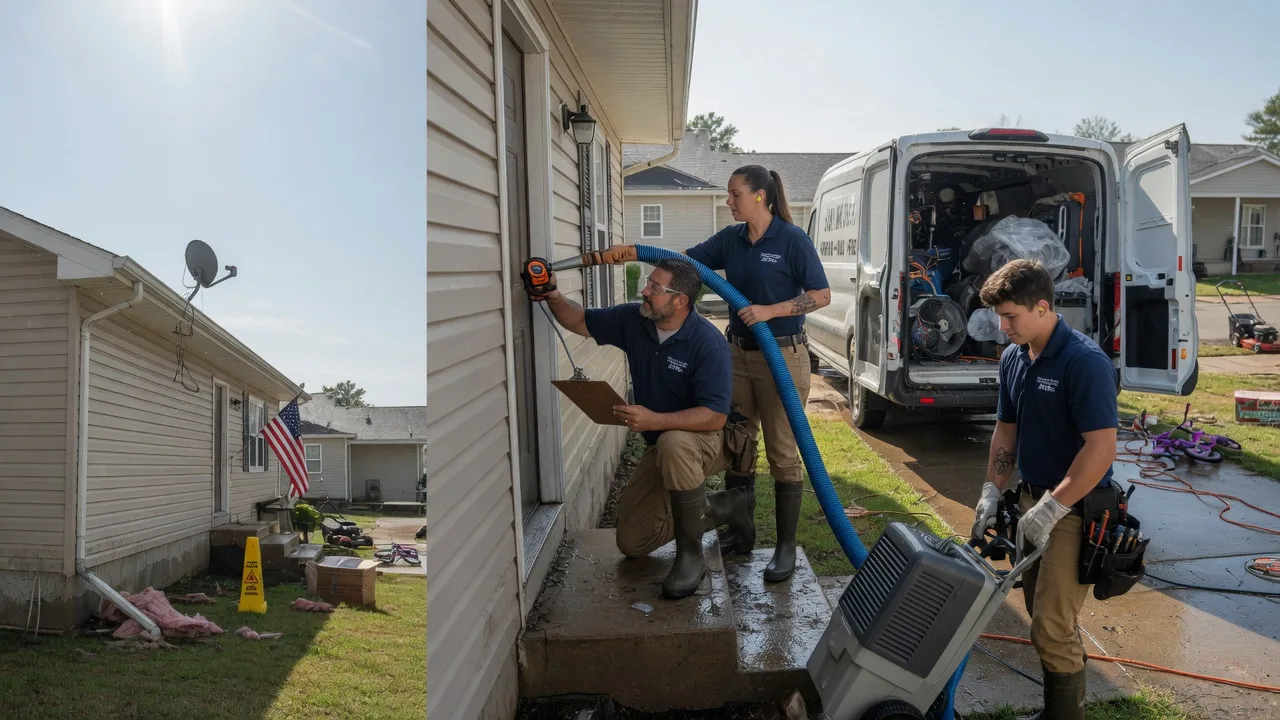 Ceiling Water Damage Restoration in Grady, NM near me